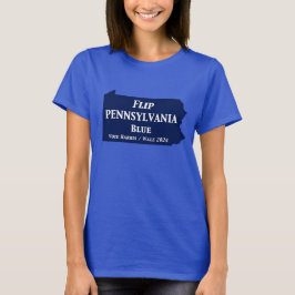 Pennsylvania Blue im Jahr 2024 gedreht T-Shirt