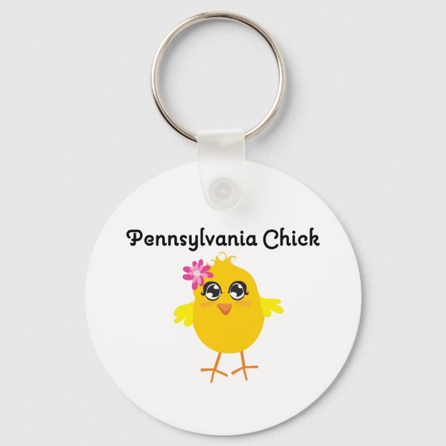Pennsylvania Chick Schlüsselanhänger (Vorderseite)