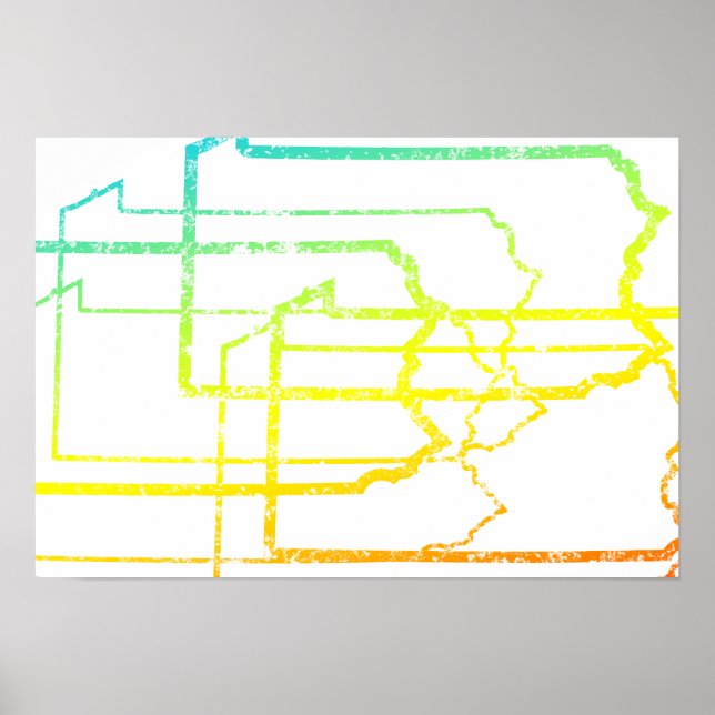 Pennsylvania Chill Blur Poster (Vorne)