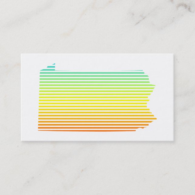 Pennsylvania Chill Fade Visitenkarte (Vorderseite)