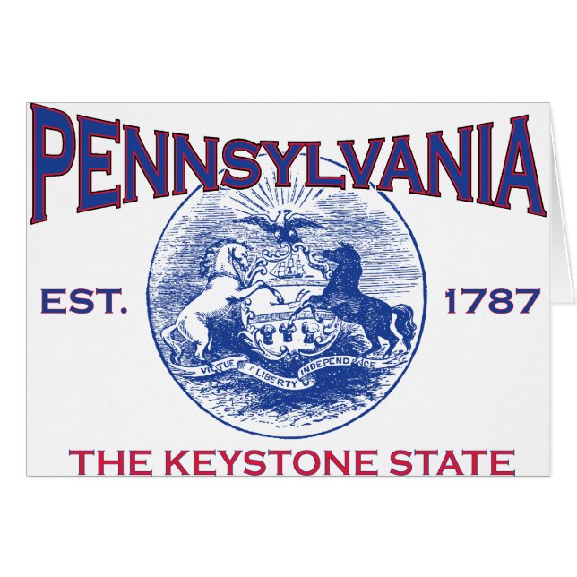 PENNSYLVANIA Der Keystone-Staat (Vorderseite (Horizontal))