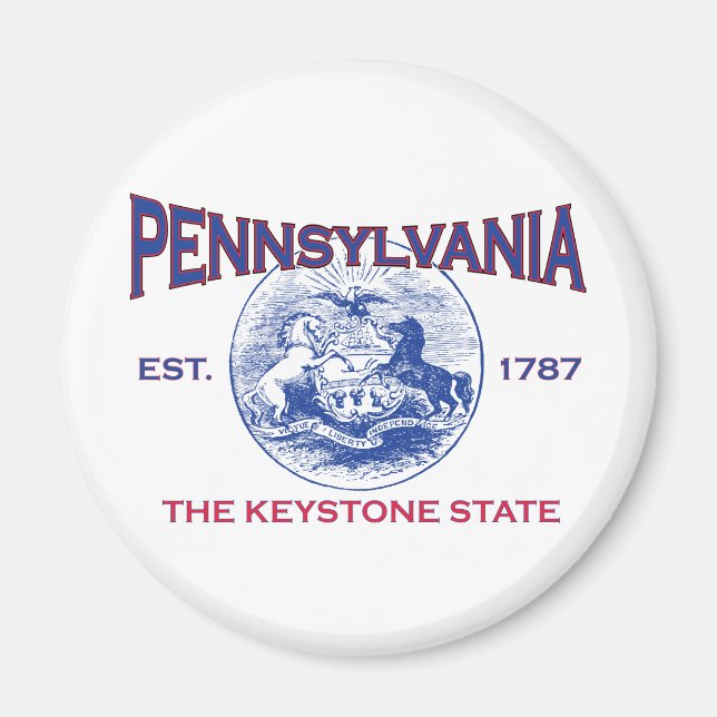 PENNSYLVANIA Der Keystone-Staat Magnet (Vorne)