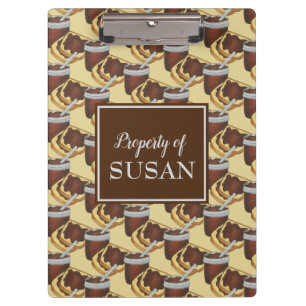 Pennsylvania Dutch Canned Apple Butter Amish Food Klemmbrett