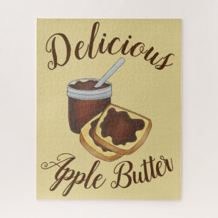 Pennsylvania Dutch Canned Apple Butter Amish Food Puzzle