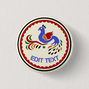 Pennsylvania Dutch Hex Sign , Text hinzufügen Button