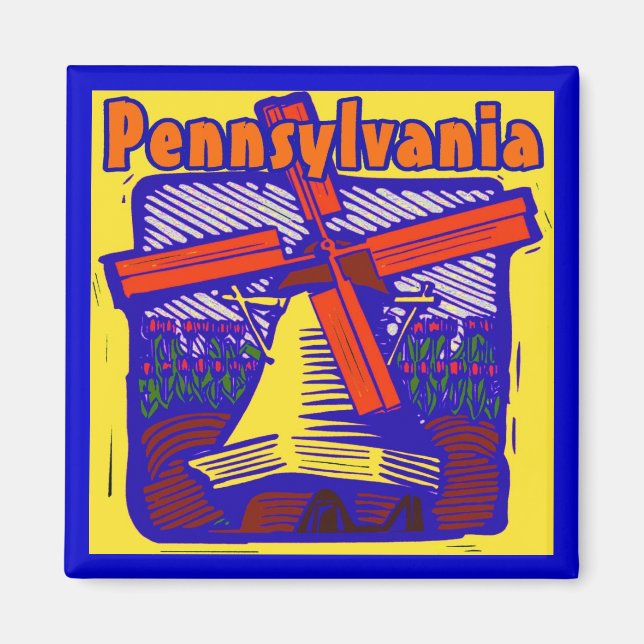 Pennsylvania Dutch Magnet (Vorne)