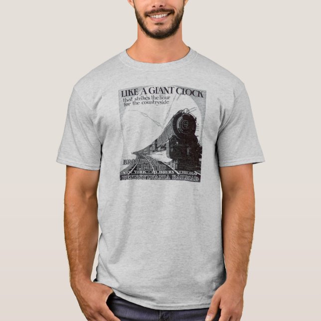 Pennsylvania-Eisenbahn Broadway begrenzte 1929 T-Shirt (Vorderseite)