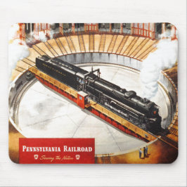 Pennsylvania-Eisenbahn-Dampf-Turbine Mousepad