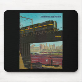 Pennsylvania-Eisenbahn-jährlicher Bericht 1960 Mousepad