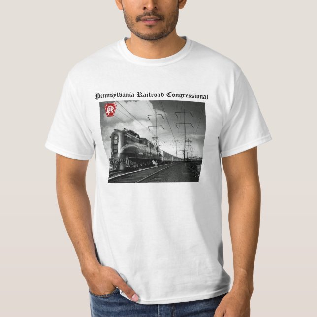 Pennsylvania-Eisenbahn Kongress T-Shirt (Vorderseite)
