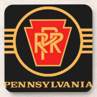 Pennsylvania Eisenbahn-Logo, Schwarz und Gold
