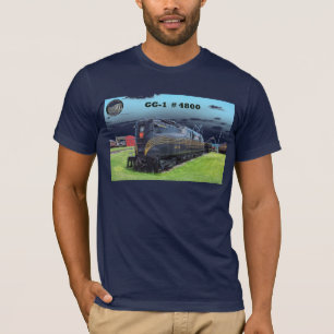 Pennsylvania-Eisenbahn-Lokomotive GG-1 #4800 -2- T-Shirt