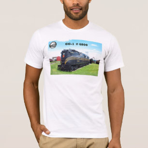Pennsylvania-Eisenbahn-Lokomotive GG-1 #4800 -2- T-Shirt