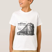 Pennsylvania-Eisenbahn-moderner Zug-Power