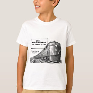 Pennsylvania-Eisenbahn-moderner Zug-Power T-Shirt