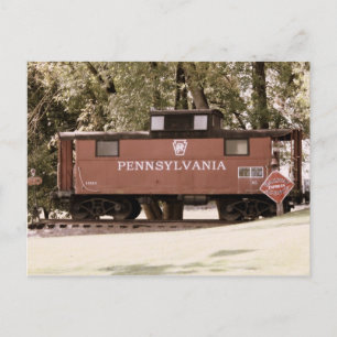Pennsylvania-Eisenbahn-Postkarte Postkarte