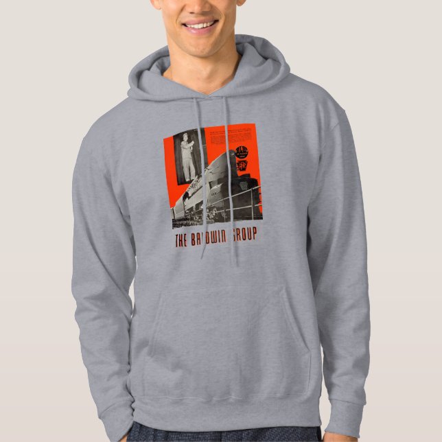 Pennsylvania Eisenbahn T1 Lokomotive 6111    Hoodie (Vorderseite)