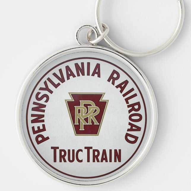 Pennsylvania-Eisenbahn TrucTrain Service Schlüsselanhänger (Vorne)