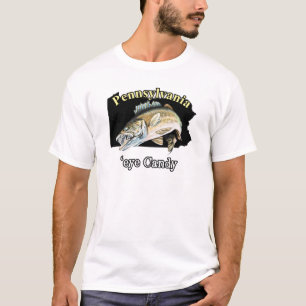 Pennsylvania 'Eye Candy Walleye Fischen T - Shirt