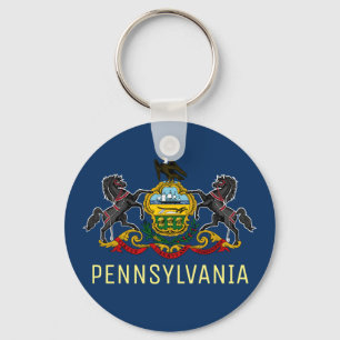 Pennsylvania Flag Schlüsselanhänger