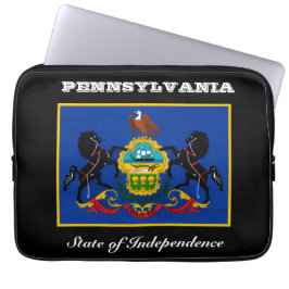 Pennsylvania-Flagge Laptopschutzhülle