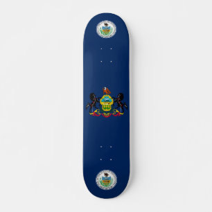 Pennsylvania-Flagge Skateboard