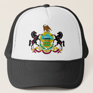 Pennsylvania-Flaggen-Thema 00 Truckerkappe