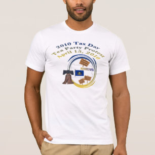 Pennsylvania-Freiheits-Bell-Tee-Party-T - Shirt