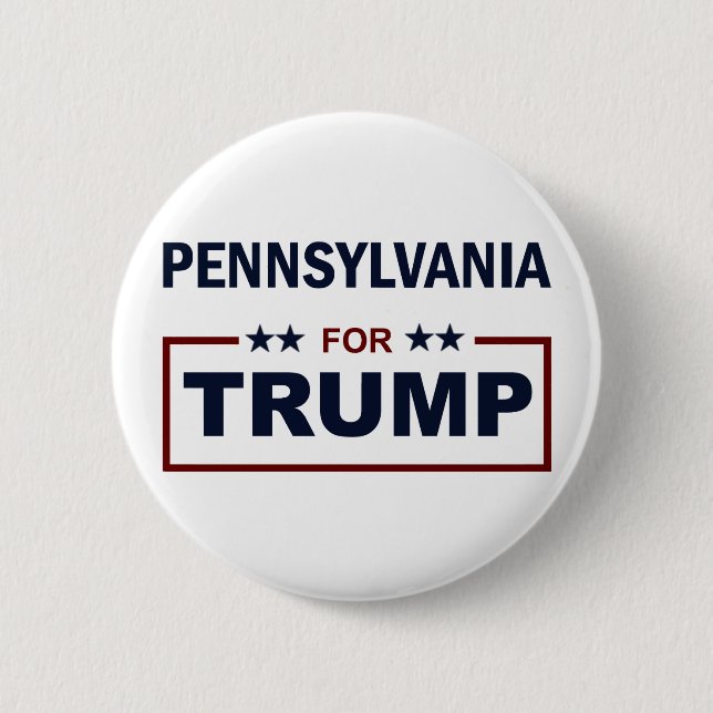 Pennsylvania für Trumpf Button (Vorderseite)