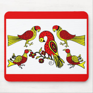 Pennsylvania Geflügel der Volkskunst Mousepad