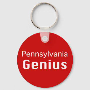 Pennsylvania Genius Geschenke Schlüsselanhänger