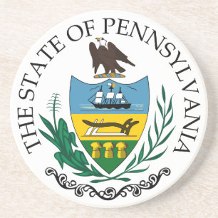 Pennsylvania Getränkeuntersetzer
