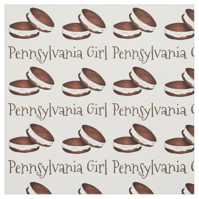 Pennsylvania Girl PA Dutch Whoopie Pies Fabric Stoff (Muster)