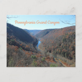 Pennsylvania Grand Canyon Postcard Adventure PA Postkarte