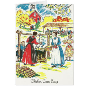 Pennsylvania-Holländer-Huhn-Mais-Suppen-Rezept