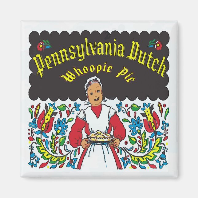 Pennsylvania holländisch, Whoopie Pie Magnet (Vorne)