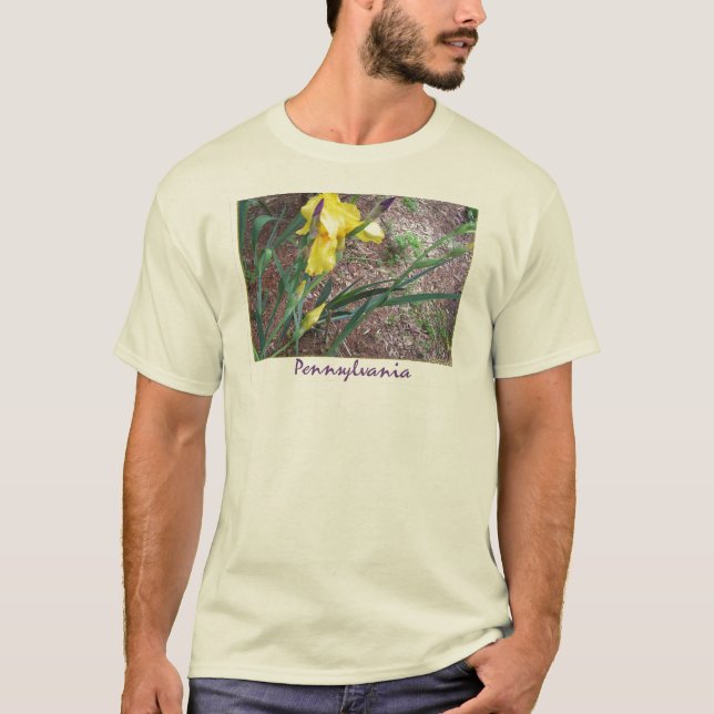 Pennsylvania -- Iris T-Shirt (Vorderseite)