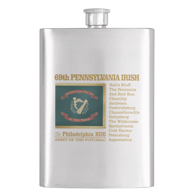 Pennsylvania Irish (BH) Flachmann (Vorderseite)