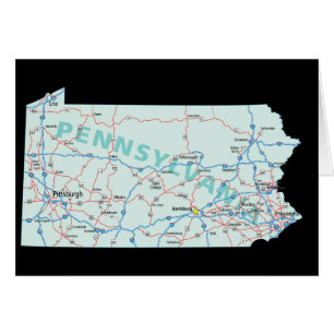 Pennsylvania Karte