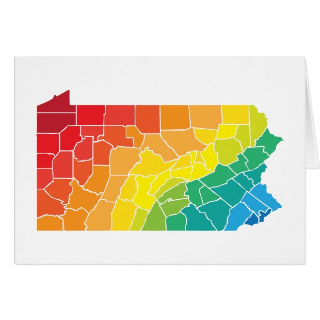 Pennsylvania Landkreis (Vorderseite (Horizontal))