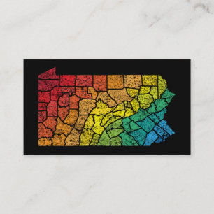 Pennsylvania Landkreis Visitenkarte