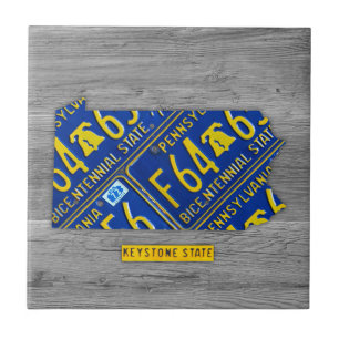Pennsylvania-Lizenz-Platten-Karten-Keramik-Fliese Fliese