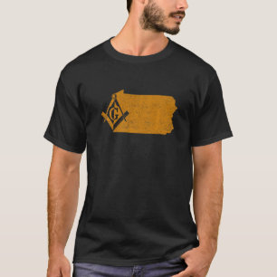 Pennsylvania Masons Grand Lodge Freemason Vater T-Shirt