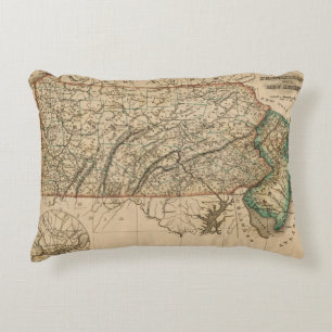 Pennsylvania, New-Jersey Zierkissen