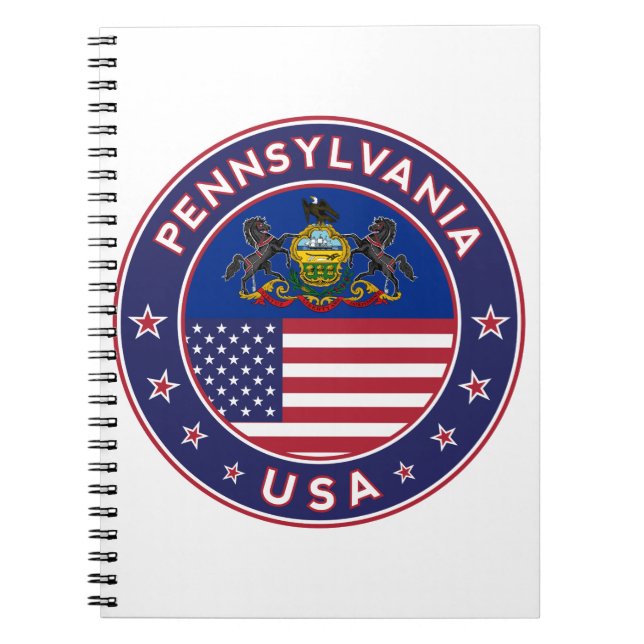Pennsylvania Notizblock (Vorderseite)