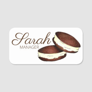 Pennsylvania PA Dutch Amish Whoopie Pie Bäckerei Namensschild