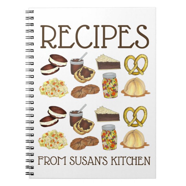 Pennsylvania PA Niederländische Rezepte Personalis Notizblock (Vorderseite)