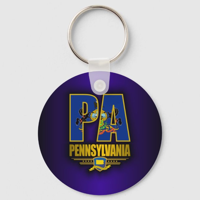 Pennsylvania (PA) Schlüsselanhänger (Vorderseite)