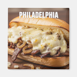 Pennsylvania Philadelphia Philly Cheesesteak Magnet