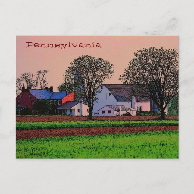 Pennsylvania Postcard Postkarte (Vorderseite)